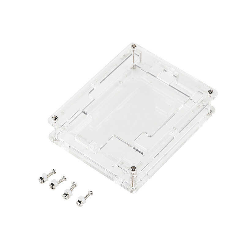 

Sampulkan Akrilik Transparent Kotak Kosong Penutup Kompatibel untuk Kasus UNO R3 arduino