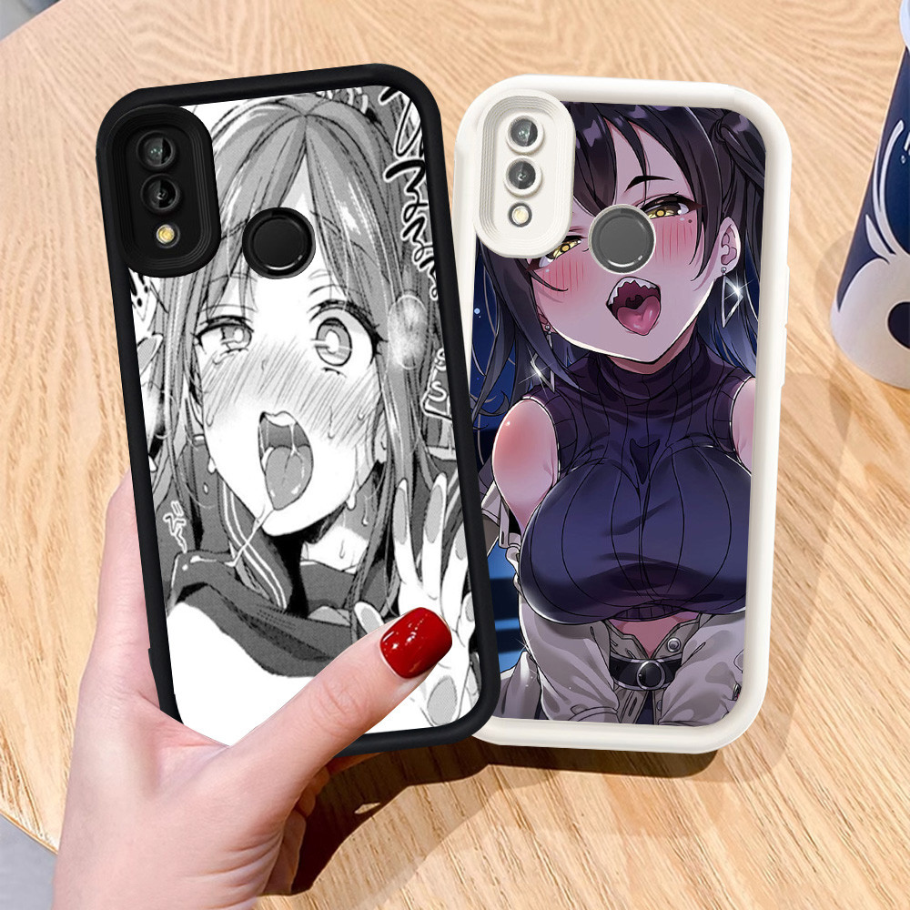 Casing untuk VIVO Y91i V15 Y93 Y91C Y91 Y95 Silikon Case H-19 Ahegao Anime