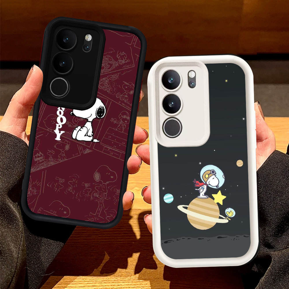 Casing untuk Infinix Note 50S 50X HOT 50 50i Pro Plus Silikon Case H-50 Snoopy