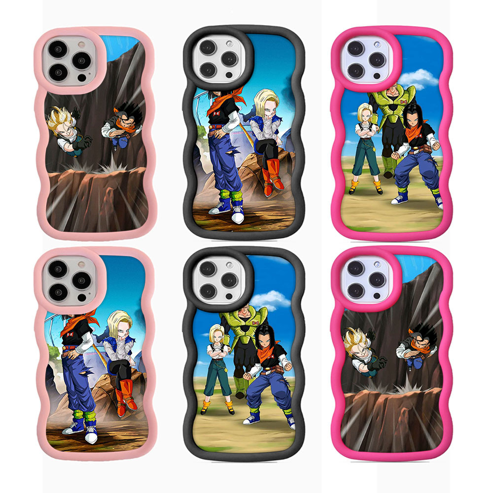 Casing untuk iPhone XS 11 X Pro Max Kasus Anti Jatuh OV24 Dragon Ball Android