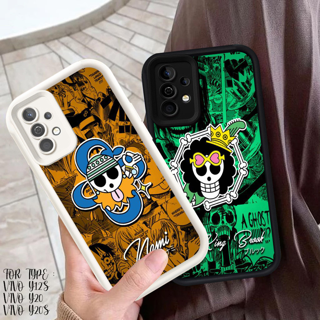 R-23 One Piece Luffy Case Lembut Casing untuk Samsung Galaxy A32 A52 A23 A73 A52S 5G Cover