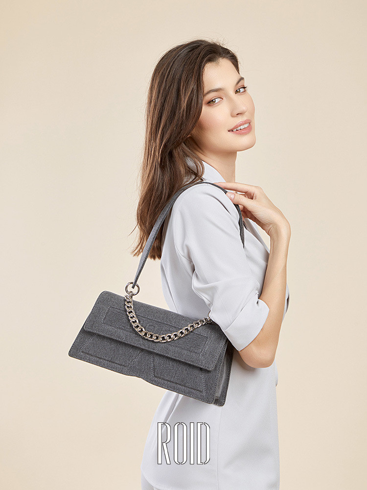 Tas ROID, desainer unik niche domestic, perasaan tinggi, gaya mewah ringan, tasnya kapasitas besar p