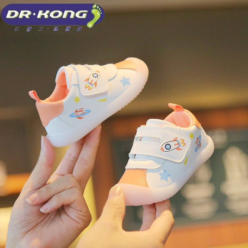 Dr. Kong / Jiang semi musim gugur sepatu kulit anak perempuan
