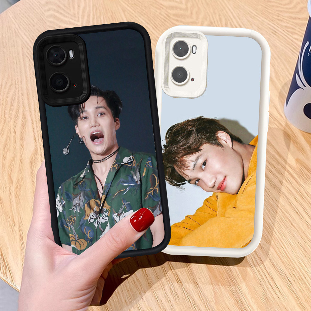 Casing untuk Realme C33 OPPO A96 A77 A77s 9i Silikon Case H-46 Kim Jongin