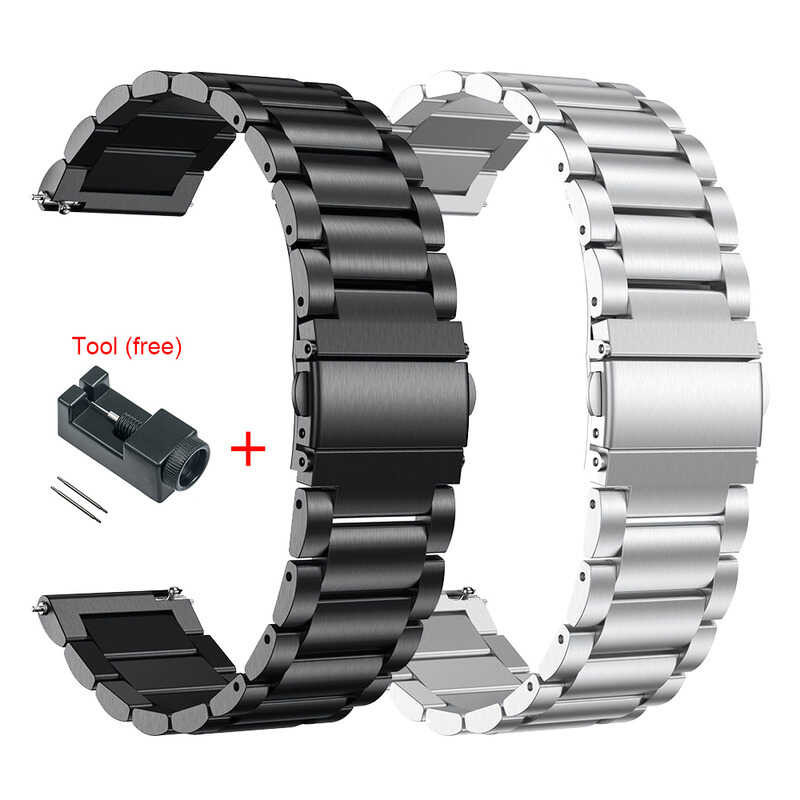 Stainless Steel Strap LEMFO LEM10 LEM12 I29 Smart Watch Band Metal Quick Release Bracelet Belt