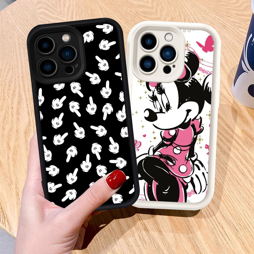 Casing untuk iPhone 8 13 Pro Max Plus Silikon Case H-24 Mickey Mouse