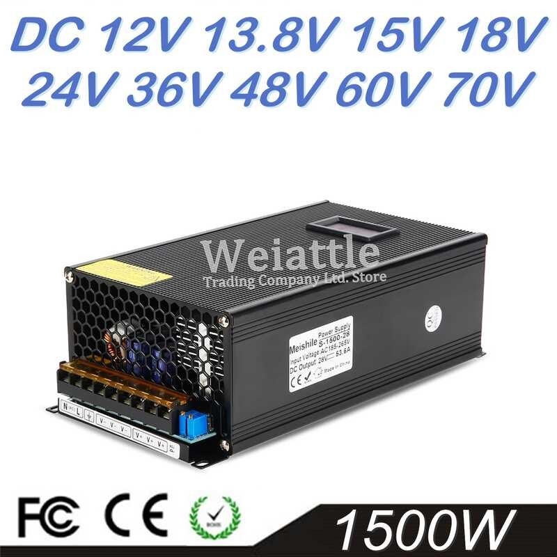 SMPS DC12V 125A 15V 100A 24V 36V 48V 60V 25A 70V 20A Motor Driver Switchpower Supply 110V 220V