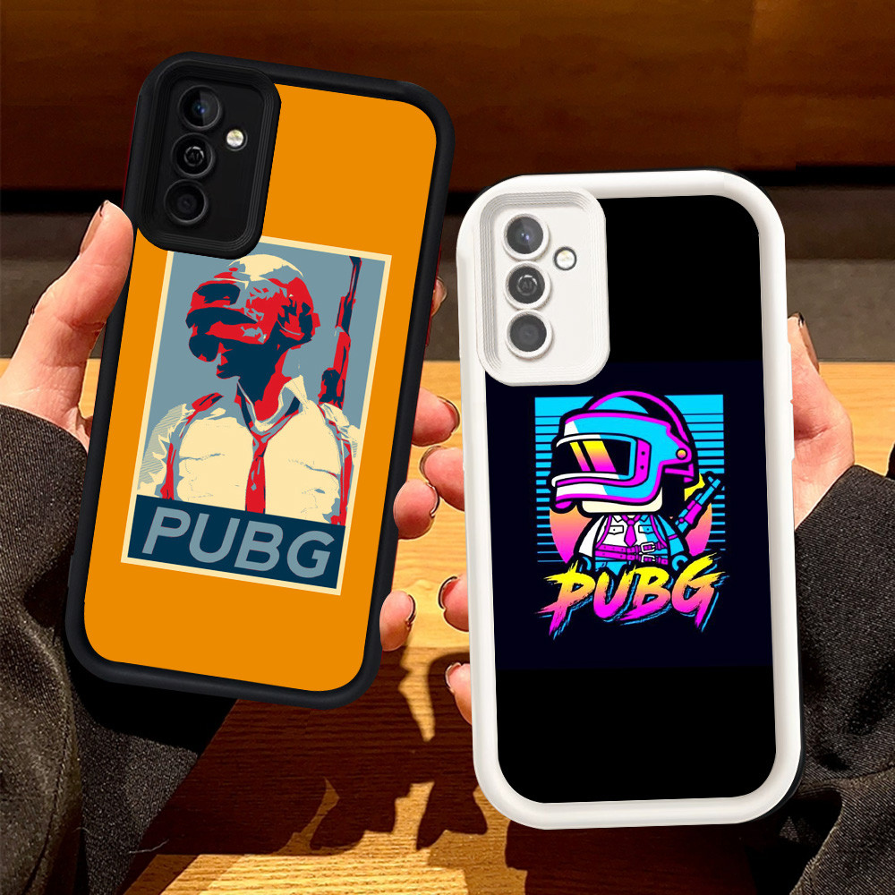 Casing untuk Samsung Galaxy M15 S24 S21 FE A55 5G Silikon Case H-39 PUBG