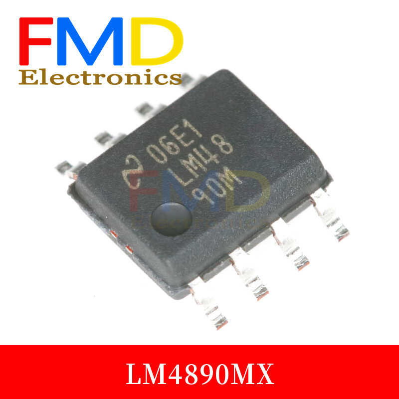 agen 5PCS/LOT LM4890MX LM4890M patch SOP8 audio amplifier IC chip spot