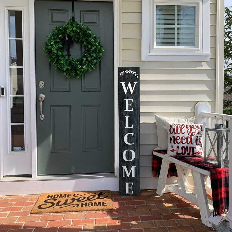 

Welcome Template, A.B.C.D.E. Wooden Painting Template, Reusable, For DIY Projects, Gifts, etc.,