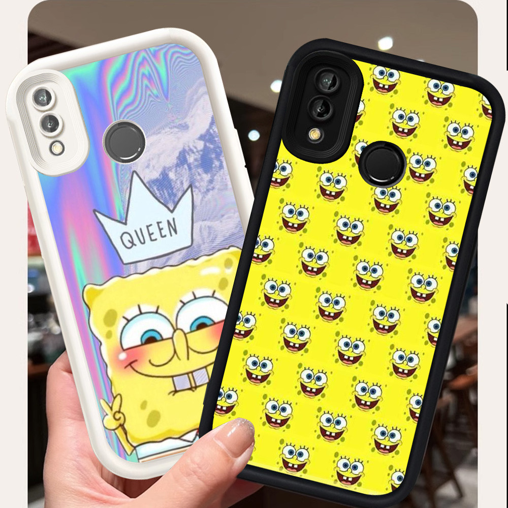 Casing untuk VIVO Y91i V15 Y93 Y91C Y91 Y95 Silikon Case H-82 SpongeBob