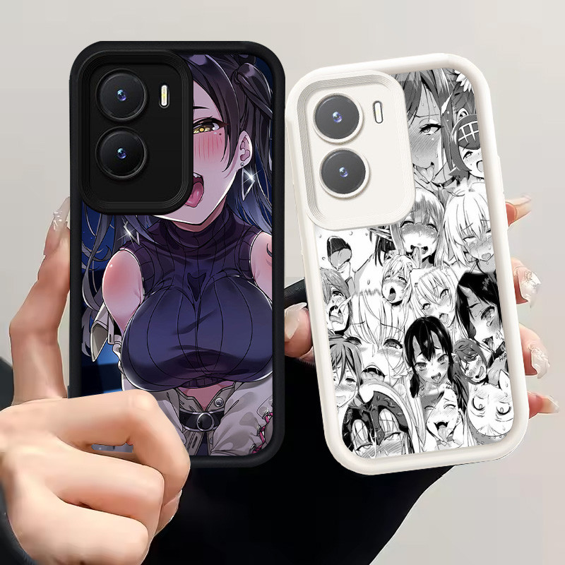 Casing untuk OPPO Reno Find X5 7 8 Lite 5G Silikon Case H-19 Ahegao Anime