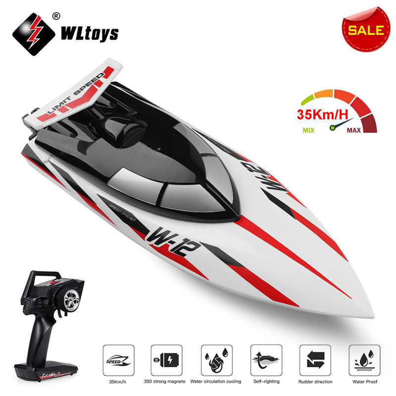 WLtoys WL912-A RC Racing Boat 35KM/H High Speed 2.4 GHz Remote Control Toys Capsize Protection Speed