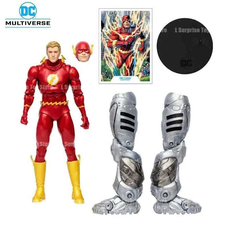 ￥ Mcfarlane Toys DC Multiverse Cyborg Rroject Superman Wonder Woman Aquaman Flash Action Figure F