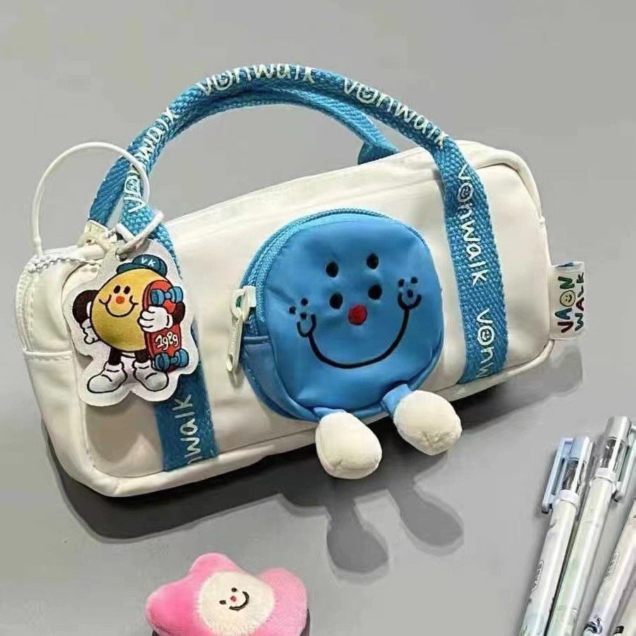 

Tempat Pensil Kartun Kartun Yang Sama Smiley Wajah Pencil Mahasiswa Kasus, Surat Sederhana, Perubahan Penyimpanan, Tas Penyimpanan Import