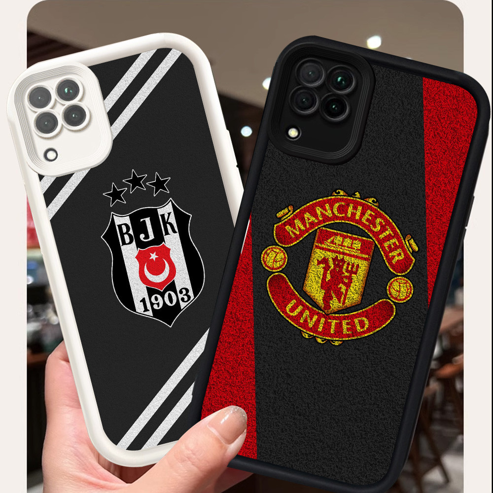 R-48 Klub Sepak Bola FC Case Lembut Casing untuk Samsung Galaxy A12 A22 A53 5G Cover