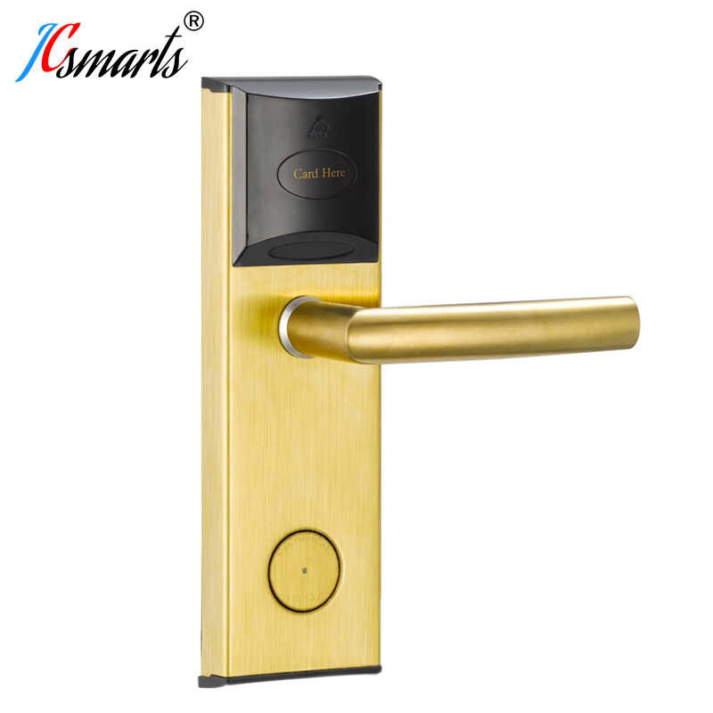 Stainless Steel Popular Smart fechaduras de portas RFID Keyless Electric Hotel Door Locks With