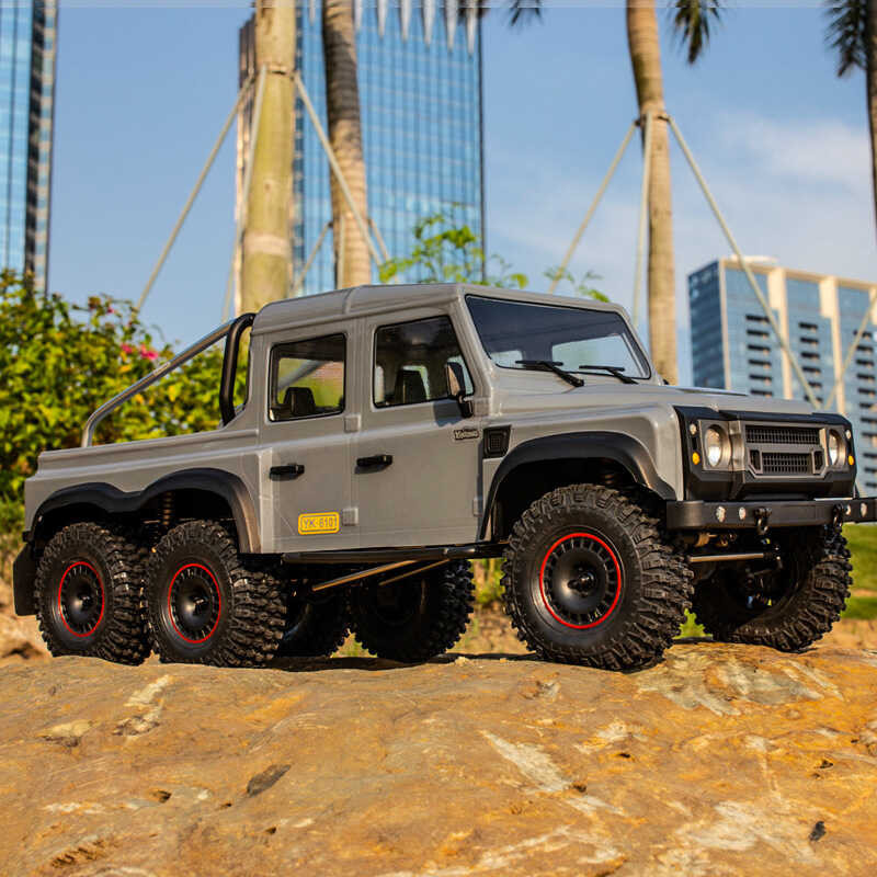 ￥ YIKONG New Yk6101 6X6 Wheeled Pickup Rc Remote Control Model 1/10 Off Road Six Wheel Drive Clim