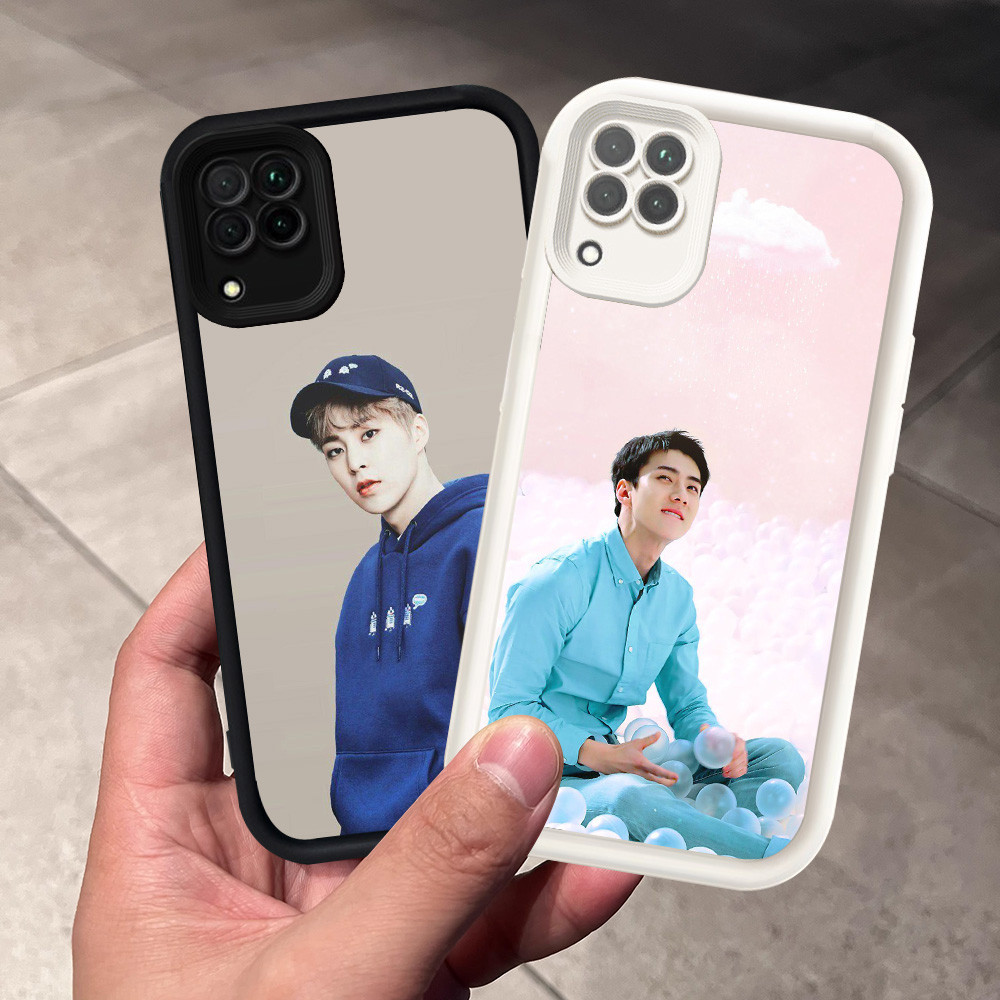 Casing untuk Samsung Galaxy A12 A22 5G J2 J7 Prime Pro J4 J6 Plus Silikon Case H-20 EXO Band