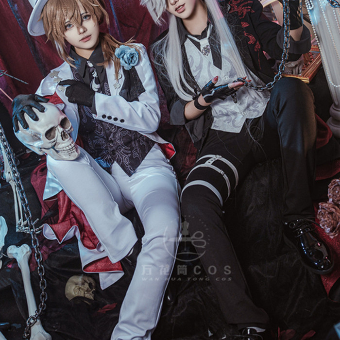 Kaleidoscope Rainbow Society Kuzuha Ge Cos Clothing VTuber Suit Kanakana Ye Plays with Fire