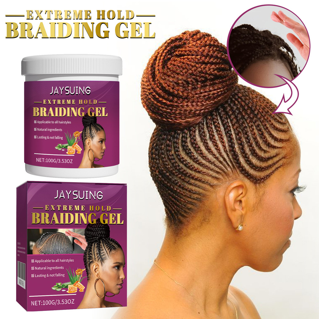 Jaysuing Dreadlocks Styling Gel 100g Dreadlocks Anti Damage Moisturizing Styling Shine Wax