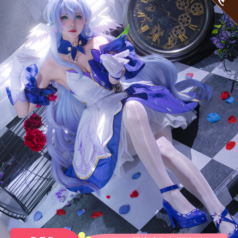 Workshop Shuechen merusak layanan COS dari Xingqiu Railway Robins Cosplay Costume Animation Game ani