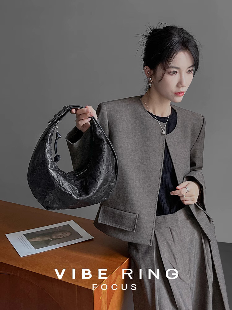 Vibe Ring / Minor Lipat ketiak 2025 semi musim panas premium multifungsi besar kapasitas tote tas wa