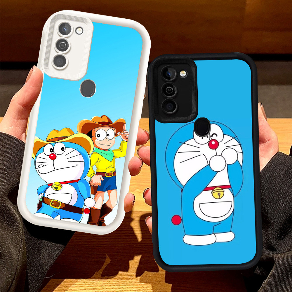 R-8 Doraemon Case Lembut Casing untuk Samsung Galaxy A03 A20S A11 A03S Cover