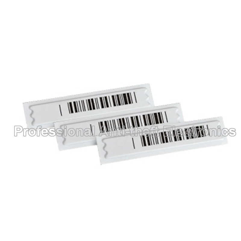 

AM 58Khz eas soft label,adhesive security label, DR label X10000pcs dengan barcode