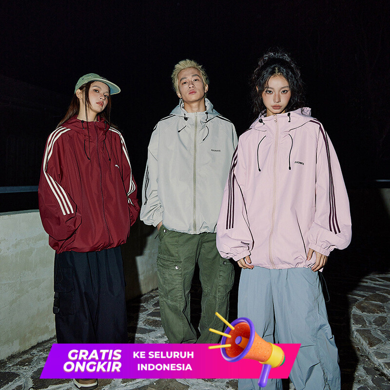 Jaket Pria  Jaket pekerjaan tidak baik, semi dan musim gugur pria, marka trendy, patchwork sabuk yan