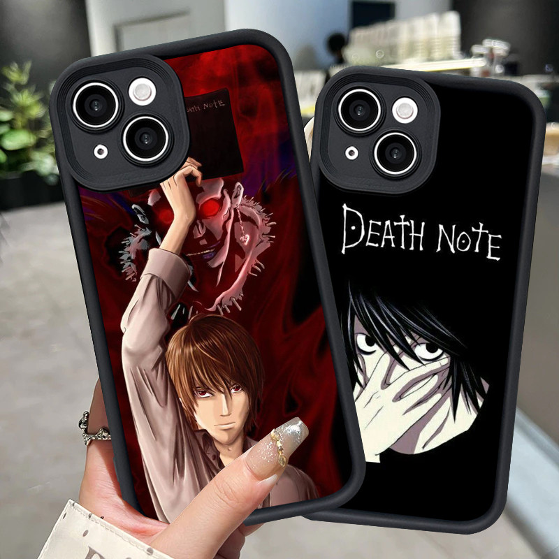 H-1 Death Note Casing untuk Xiaomi Redmi Note 10s 12C 12 10C 10 Pro 5G