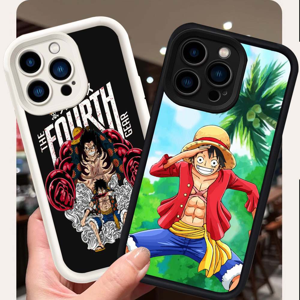 Casing untuk iPhone 8 13 Pro Max Plus Silikon Case H-70 One Piece
