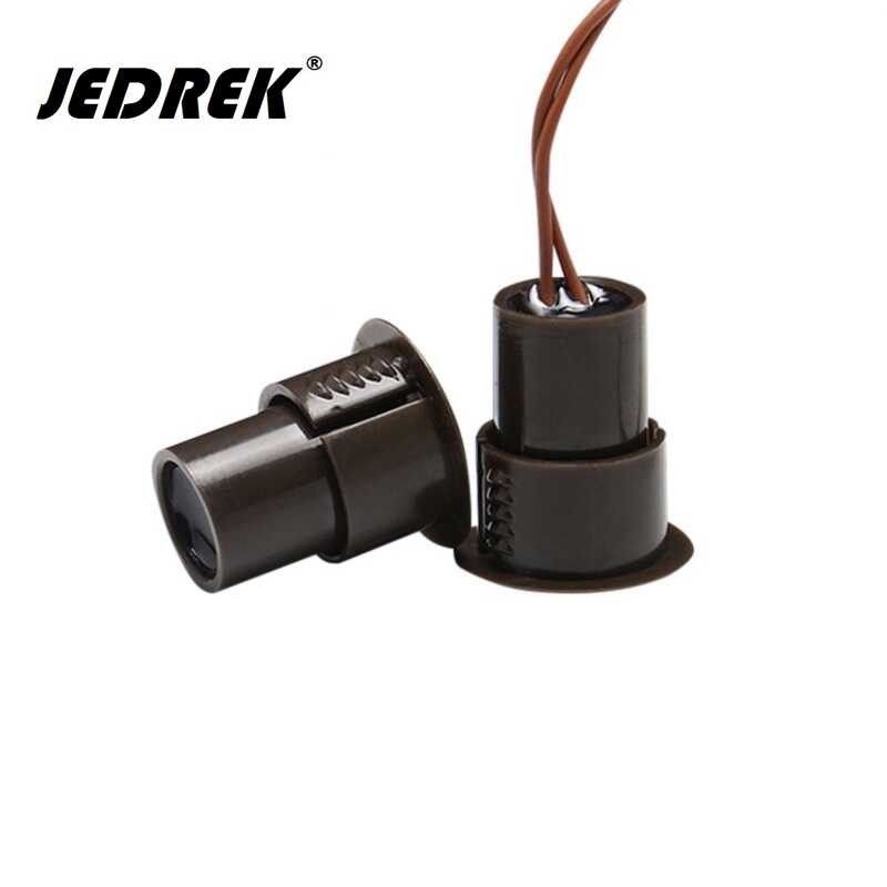Pintu Jendela Terjemput Kabel Kontak Magnetik Reed sensor pintu Switch Alarm For Security alarm
