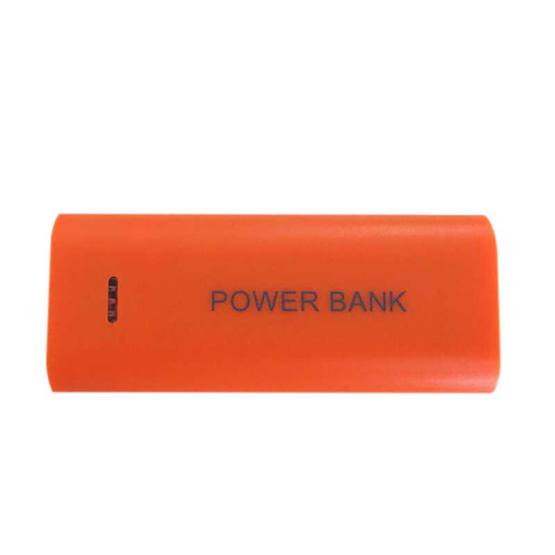 Portable Charger Box 2-section Cell 7 Colors DIY Power Bank Case for Smart Phones Digital Camer