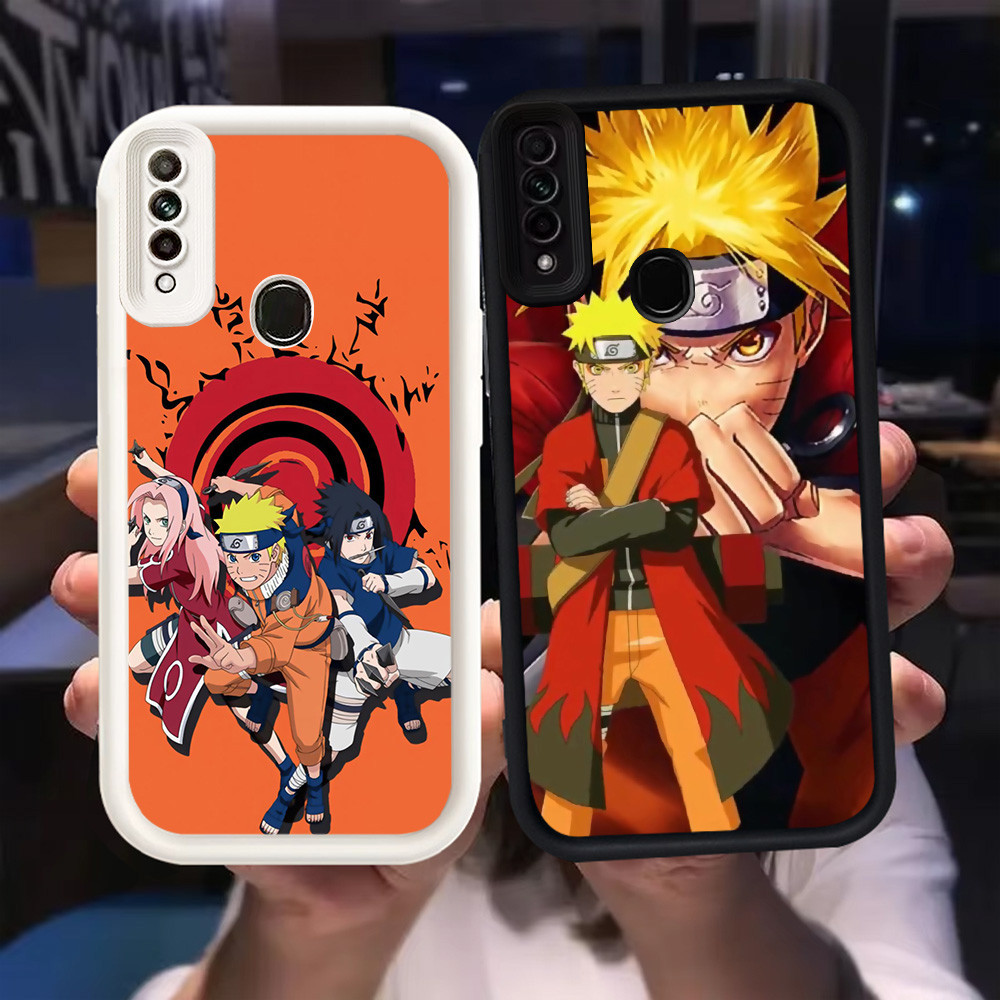 Z-33 Naruto Putih Hitam Casing untuk OPPO A31 Reno 3 A91 F15 2020 Case