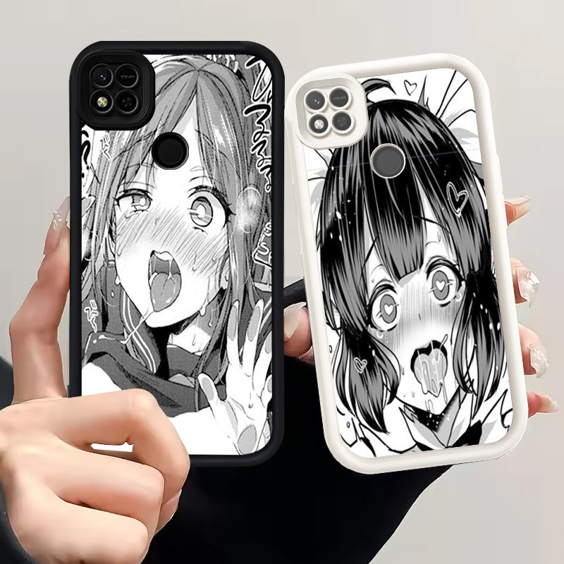 Casing untuk Realme Narzo 20 30A C21Y C25Y C21 Silikon Case H-19 Ahegao Anime