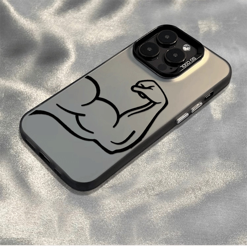 CYK1046 Lengan yang kuat case iPhone seri Kompatibel untuk case hp iPhone 11 12 13 14 15 pro promax 