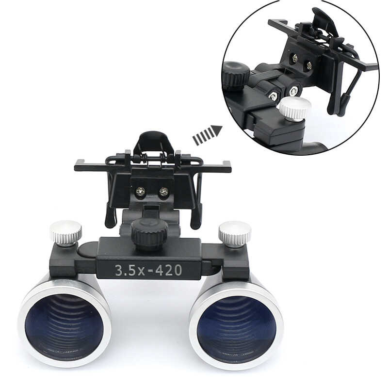 ￥ Mount Clip Dental Accessories For Eyeglasses Medical Binocular Magnifier Loupe LED Dentist Surg