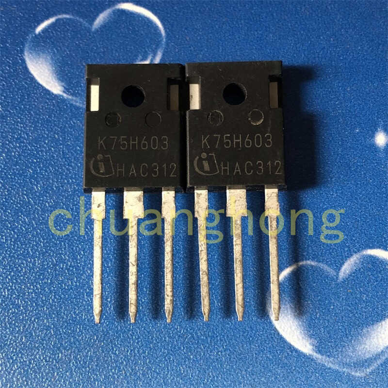Kuasa Serikat K75H603 Transistor Efek Medan Triode IGBT TO-247