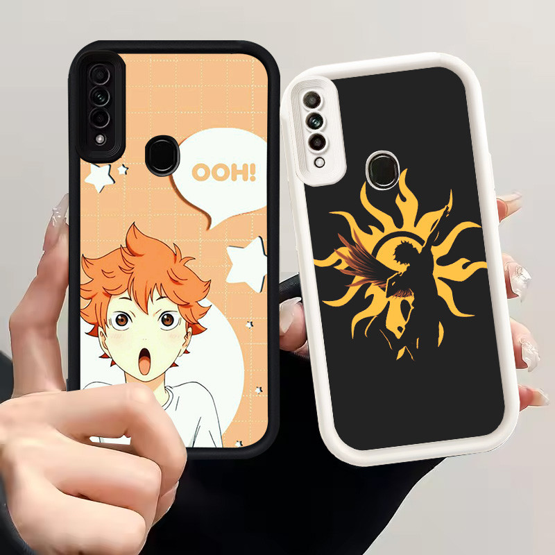Casing untuk OPPO Reno 3 F15 A31 A91 Silikon Case H-12 Haikyuu Anime