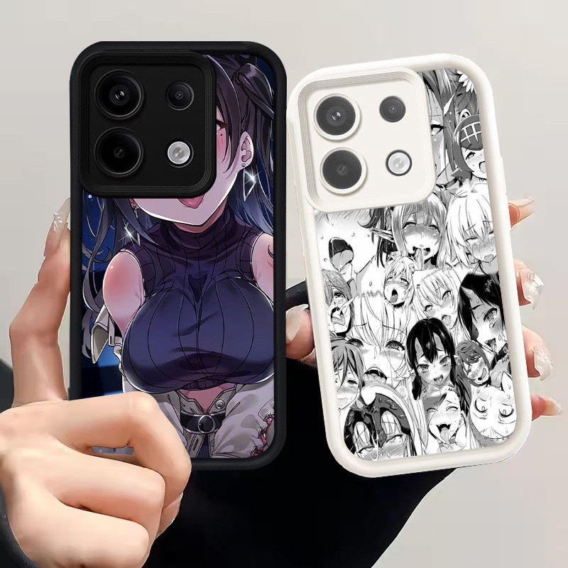 Casing untuk Infinix Note Zero 30 Tecno Pova 5 Pro 5G Silikon Case H-19 Ahegao Anime