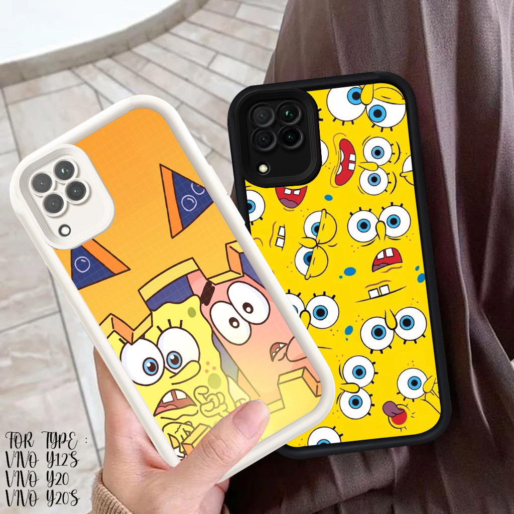 R-43 SpongeBob Case Lembut Casing untuk Samsung Galaxy A12 A22 A53 5G Cover