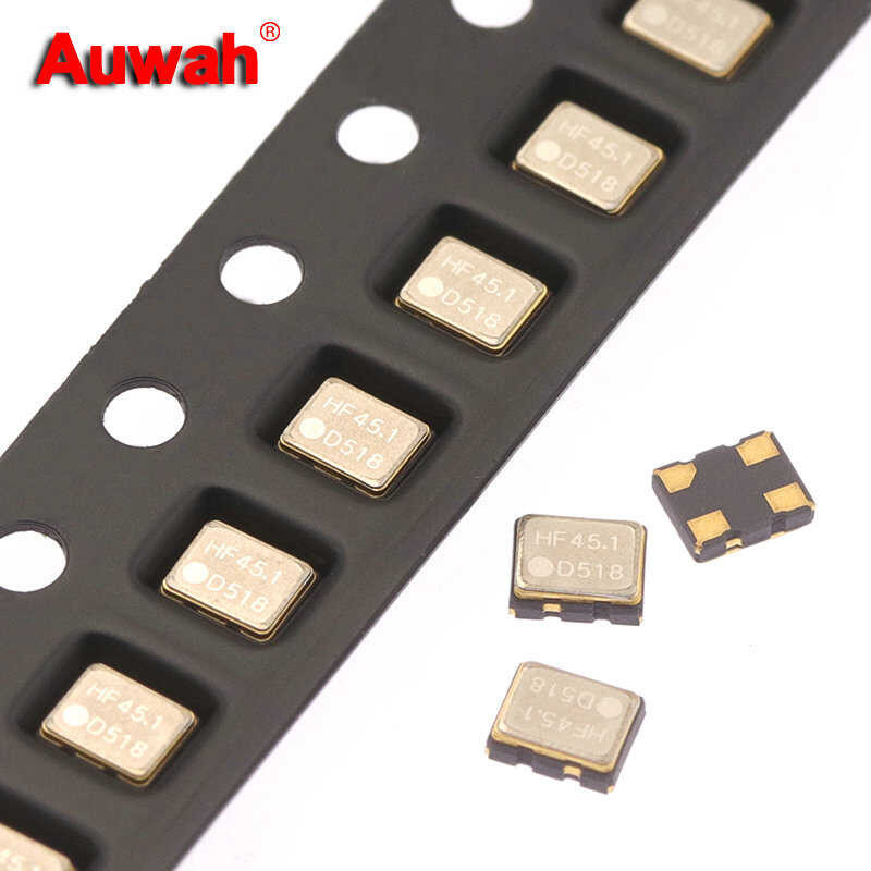 SMD Active 5pcs crystal oscillator 2520 18.432MHz 19.2MHz 20MHz 22.5792MHz 24MHz 24.576MHz 25MH
