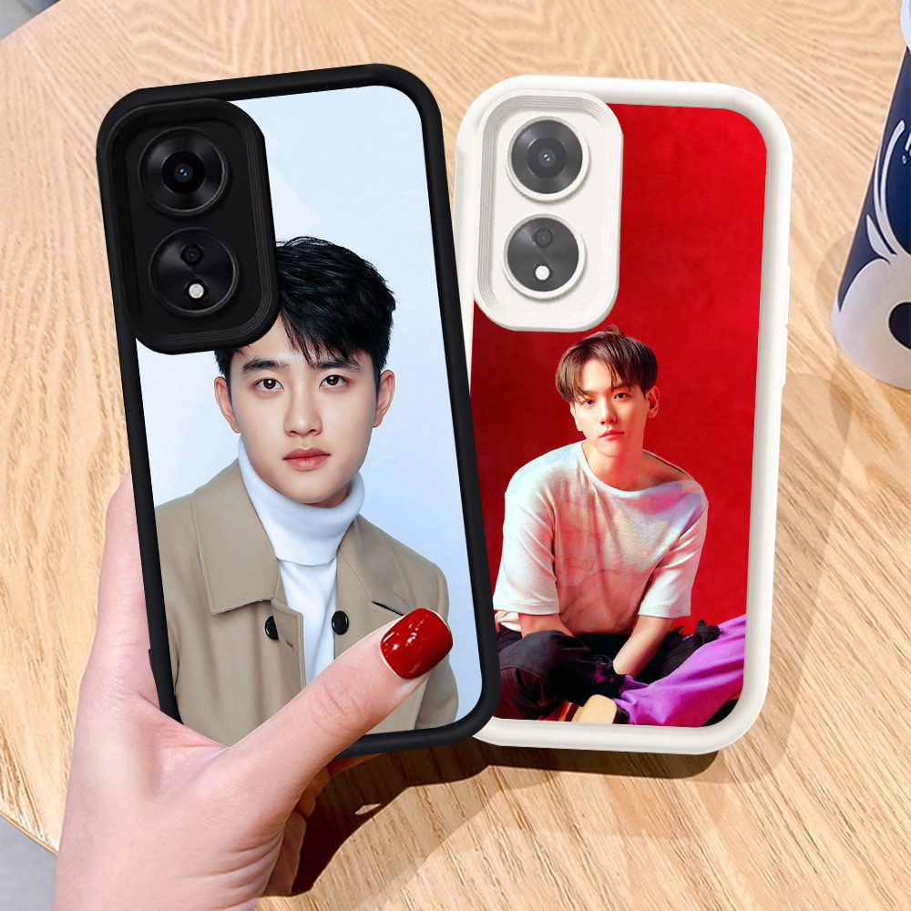 Casing untuk OPPO Reno 11 Pro 11F 8T 13F 5G Silikon Case H-20 EXO Band