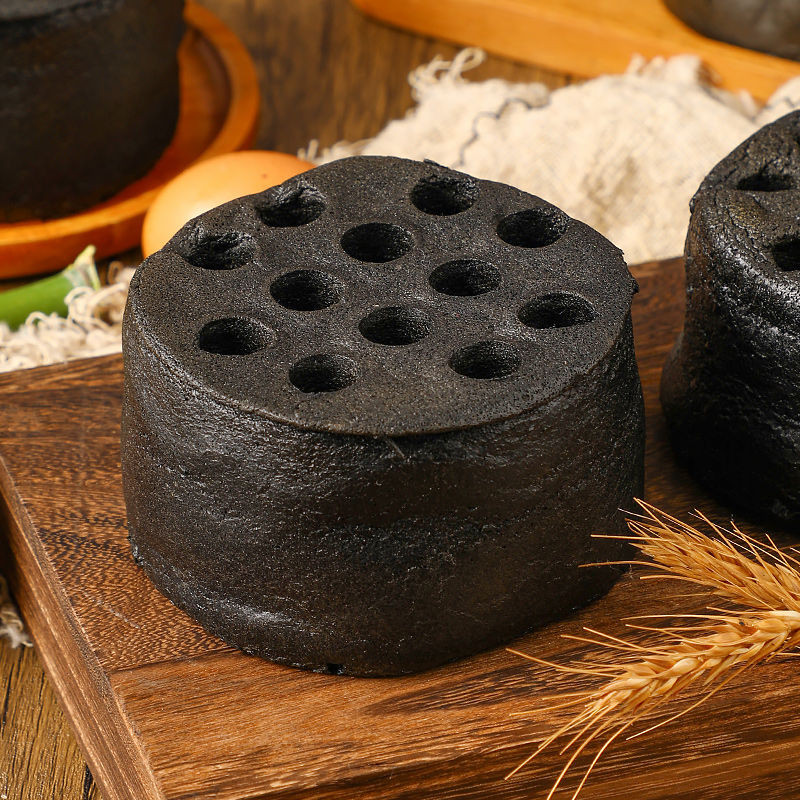 

Carbon Black Cocoa Bread Briquette Cake Fresh And Delicious Love Selection Fresh