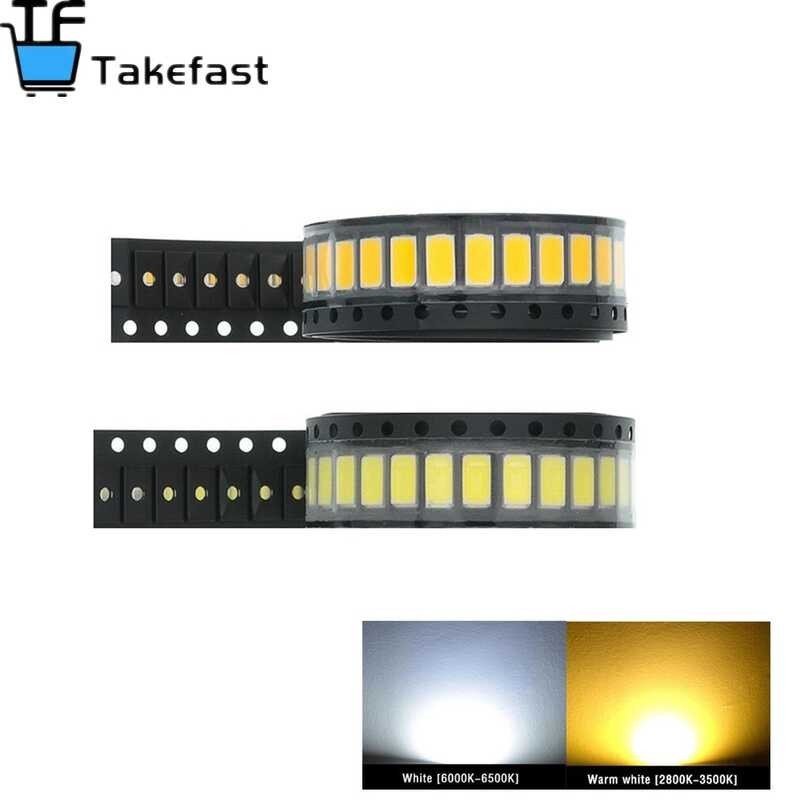 5630/5730 0.5W 200pcs 50-55lm Putih/putih/merah/hijau/biru/kuning Cahaya SMD 5730 5630 LED lamp