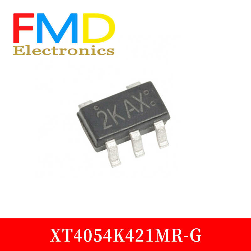 XT4054K421MR Agen baru - G sutra dicetak 2 kax lithium battery charger chip patch SOT23-5 kaki