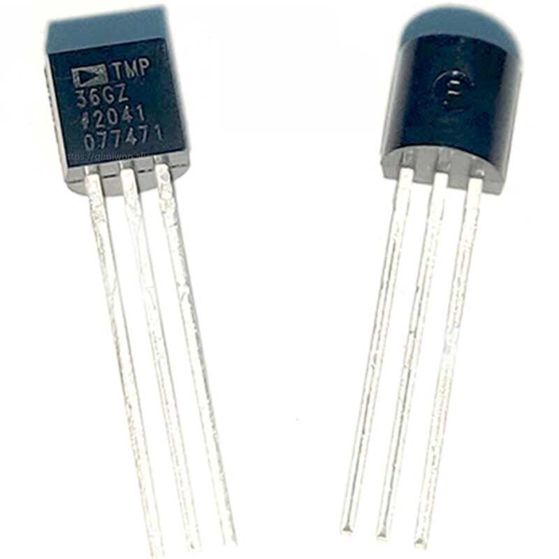 TMP36GZ 10pcs-100pcs/lot TMP36GT9Z TO92 36GZ 36GT9Z TO-92 TMP36GT TMP36 Sensor suhu presisi teg