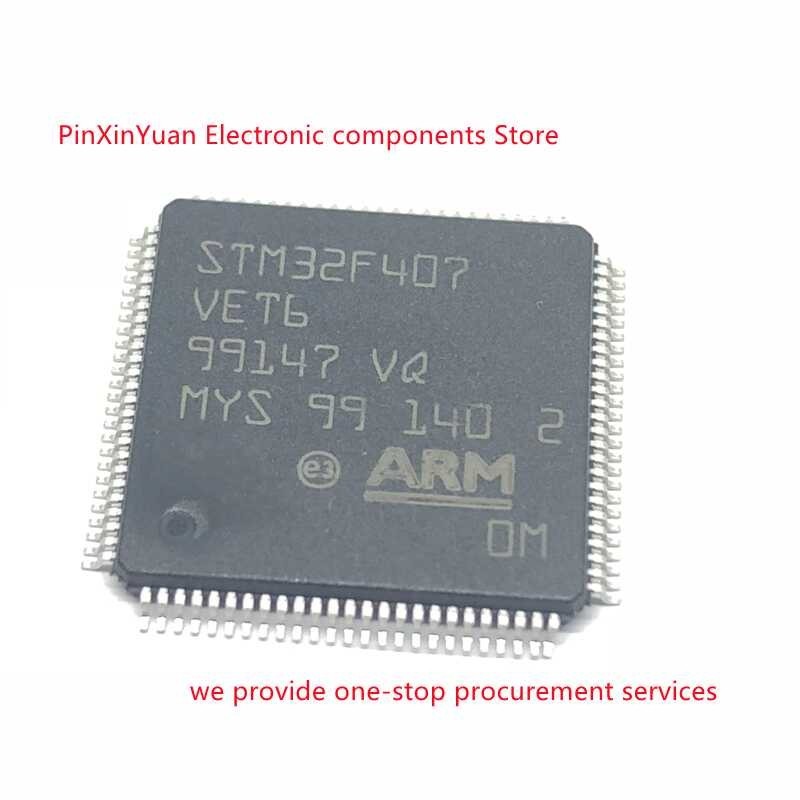 original 1PCS/LOT New STM32F407VET6 LQFP-100 STM32F407ZET6 STM32F407 32F407 LQFP-144 Microcontr