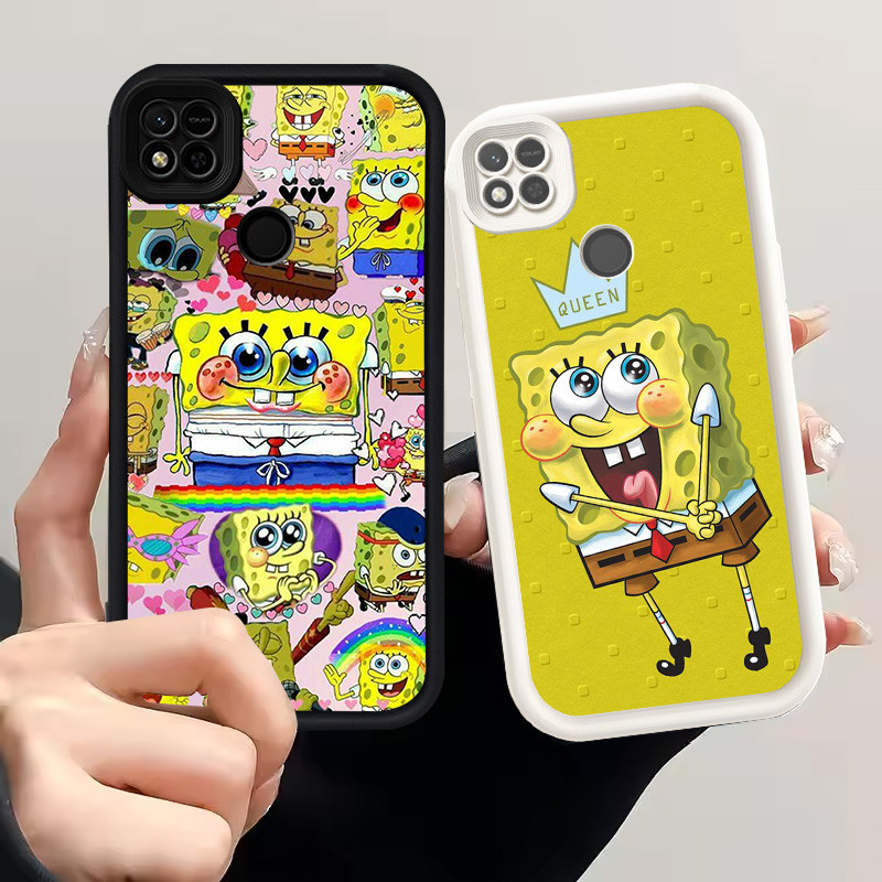 Casing untuk Realme Narzo 20 30A C21Y C25Y C21 Silikon Case H-82 SpongeBob